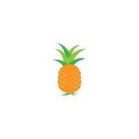 Ananas-Frucht-Vektor-Logo-Symbol-Illustration vektor