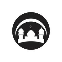 islamisches symbol und logo vektor