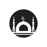 islamisches symbol und logo vektor