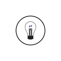 symbol, abbildung, lampe, isoliert, licht, design, vektor, elektrisch vektor