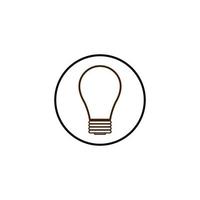 symbol, abbildung, lampe, isoliert, licht, design, vektor, elektrisch vektor