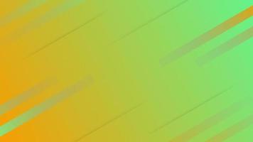 grön och orange diagonal geometrisk randig bakgrund vektor