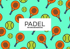 Padel bakgrund vektor