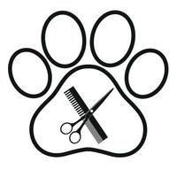 Tierpflege-Logo vektor