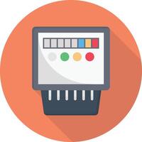 voltmeter vektor illustration på en bakgrund. premium kvalitet symbols.vector ikoner för koncept och grafisk design.