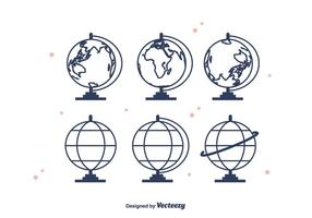 Globus Vektor Icons