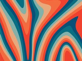 psychedelischer Retro-Groove-Hintergrund vektor