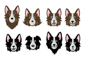 Gratis Border Collie Vector Illustration