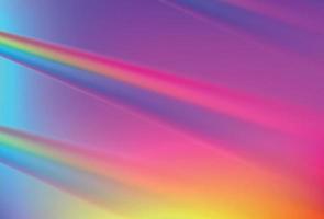 Prisma-Hintergrund. Regenbogen beleuchtet Hintergrund. vektor