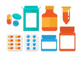 Gratis Pill Box Vector