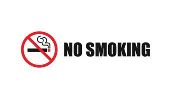 kein rauchen symbol zeichen vektor
