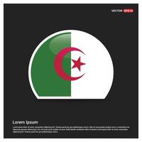 algeriet flagga design vektor