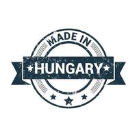 Ungarn Stempel Design Vektor