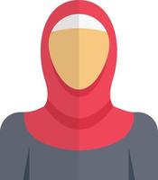 muslim kvinnor vektor illustration på en bakgrund.premium kvalitet symbols.vector ikoner för begrepp och grafisk design.