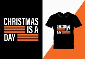 jul är en dag t-shirt design, bäst typografi t-shirt design, t-stil vektor