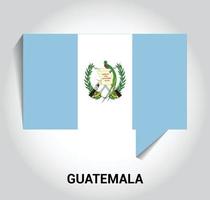 guatemala unabhängigkeitstag designvektor vektor