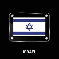 Israel flagga design vektor