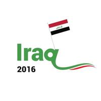 irak-unabhängigkeitstag-designvektor vektor