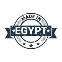 Ägypten-Stempel-Design-Vektor vektor