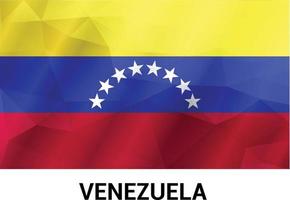 venezuela flag design kartenvektor vektor