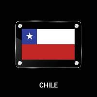 Chile-Unabhängigkeitstag-Kartenvektor vektor