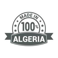 Algerien-Stempel-Design-Vektor vektor