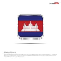 cambodia flagga design vektor