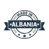 albania stämpel design vektor