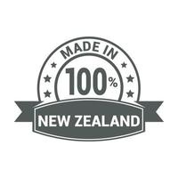 Neuseeland-Briefmarken-Designvektor vektor