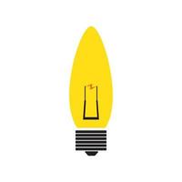 Lampen-Logo-Vektor vektor