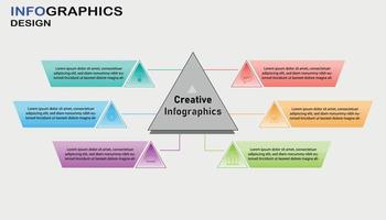 Infografik-Design-Vorlage Vektor eps