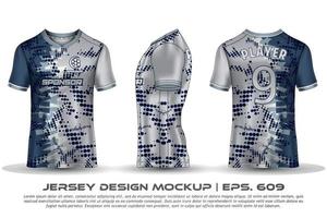 jersey design sublimering t-shirt premium geometriskt mönster otrolig vektorsamling för fotboll fotboll racing cykling spel motocross sport vektor