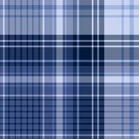 Nahtloses Muster in nachtblauen Farben für Plaid, Stoff, Textil, Kleidung, Tischdecke und andere Dinge. Vektorbild. vektor