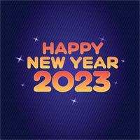 Lycklig ny år, Lycklig ny år 2023, firande, 2023, Semester bakgrund vektor