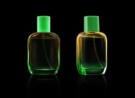 Glasflaschen für Duftstoffe, Parfüm, Kölnisch Wasser vektor