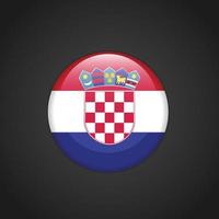 Vektor der kroatischen Flagge