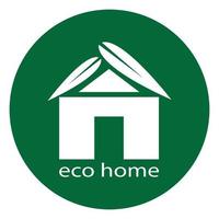 eco Hem logotyp vektor