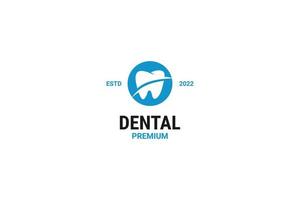 platt dental klinik logotyp design vektor illustration