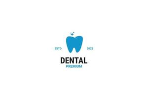 platt dental klinik logotyp design vektor illustration