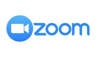 Zoom-Kamera-Logo. Vektor-Illustration vektor