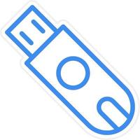 USB-Icon-Stil vektor