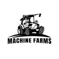 Maschinenfarm-Logo-Icon-Design-Vektor vektor