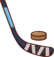 eishockey-vektorillustration auf einem hintergrund. hochwertige symbole. vektorikonen für konzept und grafikdesign. vektor