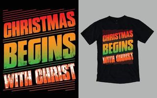 weihnachtstag typografie und grafikdesign vektor