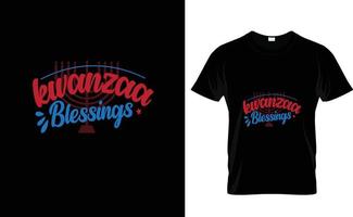 Kwanzaa-Segen… kundenspezifisches T-Shirt vektor