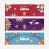 Rangoli Diwali Banner vektor