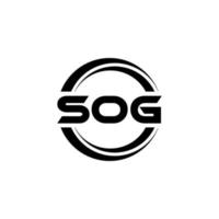 sog brev logotyp design i illustration. vektor logotyp, kalligrafi mönster för logotyp, affisch, inbjudan, etc.