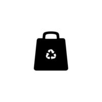 Recycling-Symbol einfacher Vektor perfekte Illustration