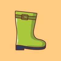 Boot-Vektor-Illustration auf einem Hintergrund. Premium-Qualitäts-Symbole. Vektor-Icons für Konzept und Grafikdesign. vektor