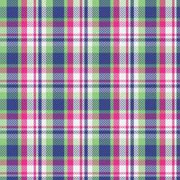 tartan eller pläd retro Färg mönster. vektor